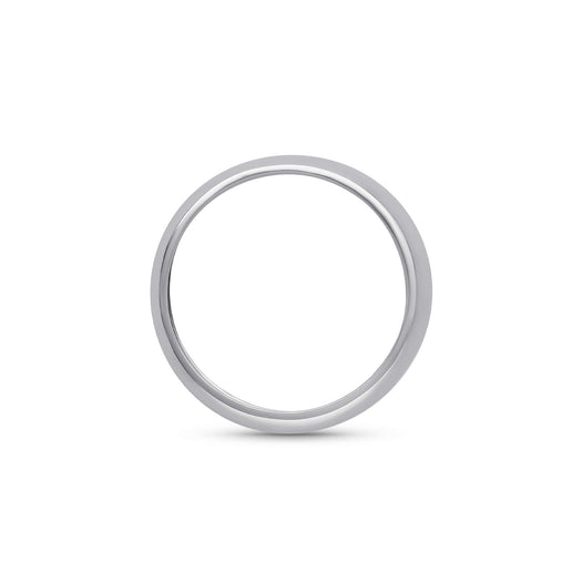 stone and strand Silver Knife Edge Stacking Ring Set