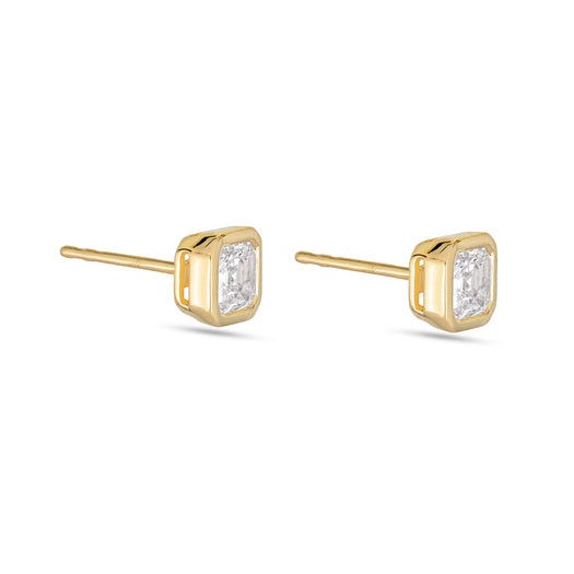 Stone And Strand 1 CTW LAB-Created Asscher Studs