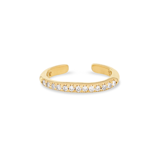 stone and strand 15 Diamond Pave Ear Cuff