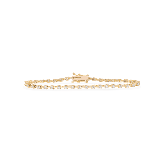 stone and strand Ace Diamond Tennis Bracelet