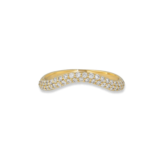 stone and strand Anjelica Pave Stacking Band