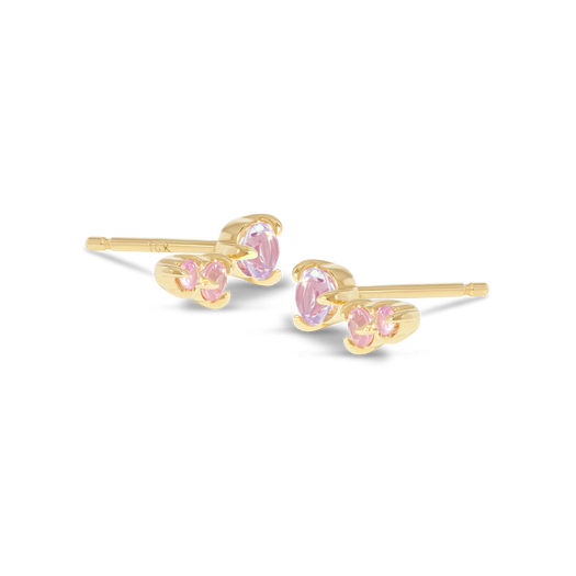 Stone And Strand Appleblossom Stud Earrings