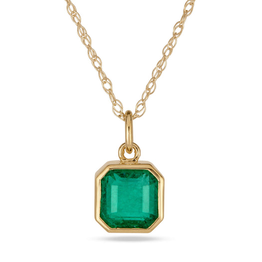 Stone And Strand Asscher Cut Emerald Luxe Necklace