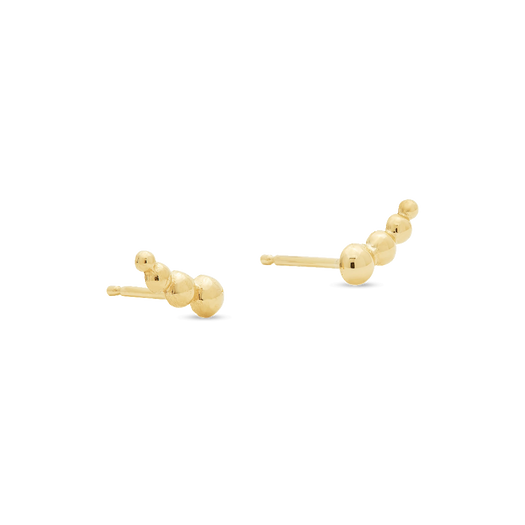 Stone And Strand Beaded Ear Climbers