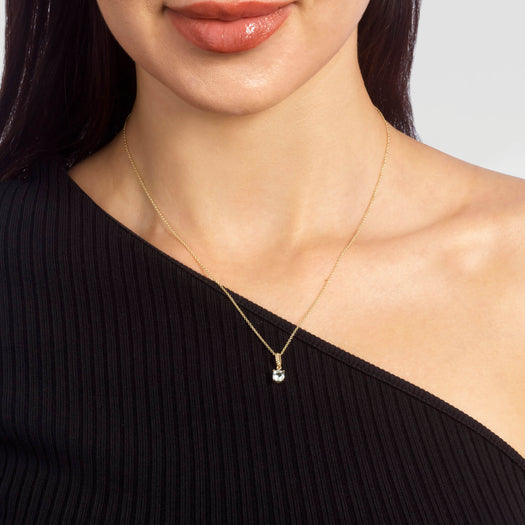 Stone And Strand Blue Lagoon Aquamarine Necklace