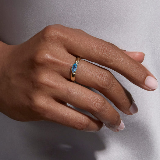 Stone And Strand Blue Skies Gallant Ring