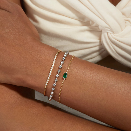 Stone And Strand Bold Bead Chain Bracelet