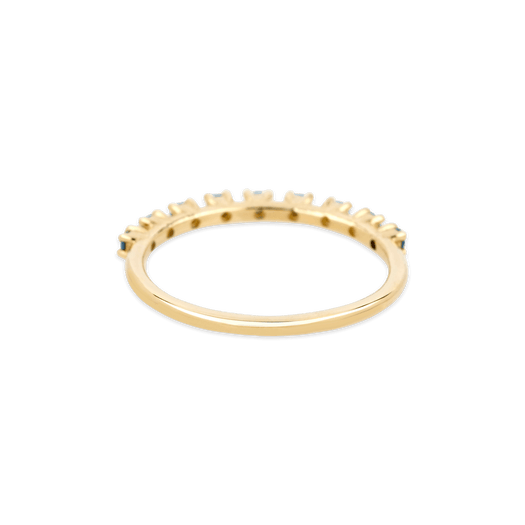 Stone And Strand Bold Nine Blue Sapphire Band