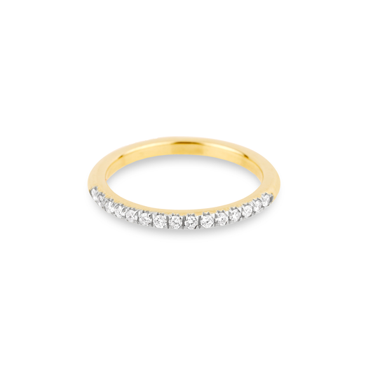 stone and strand Bold Pave White Diamond Band