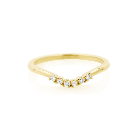 Stone And Strand Bold Six Diamond Curve Band