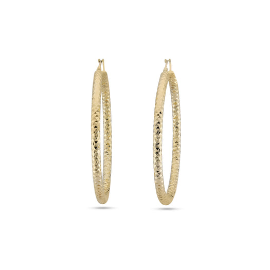 Stone And Strand Bold Sparkle Large Hoops