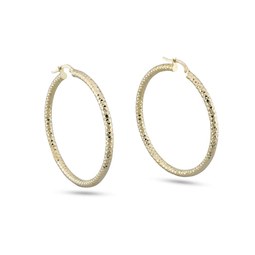 stone and strand Bold Sparkle Large Hoops