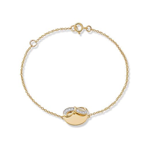 Stone And Strand Bow Nouveau ID Bracelet