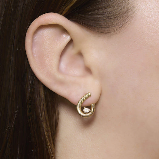 Stone And Strand Bowie Earrings