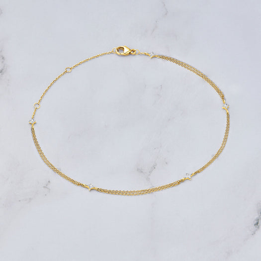 Stone And Strand Bright Lights Anklet