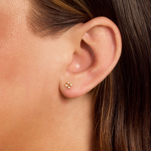 Stone And Strand Bright Lights Aura Studs