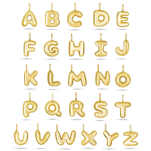 Stone And Strand Bubble Tea Initial Necklace