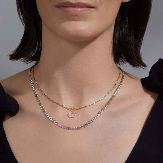 Stone And Strand By The Shore Crystal Charm