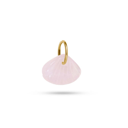 Stone And Strand By The Shore Rose Quartz Charm