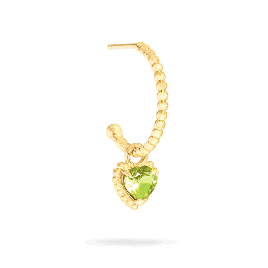 Stone And Strand Candy Peridot Hoop Charm