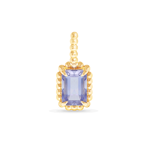 stone and strand Candy Tanzanite Charm
