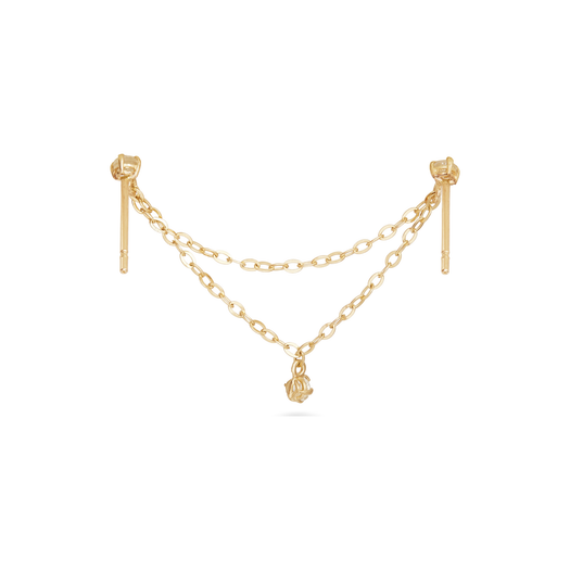 Stone And Strand Chain Reaction Linked Stud