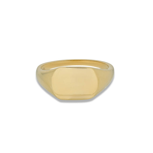stone and strand Chunky Signet Ring