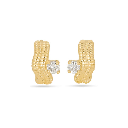 stone and strand Cobra Double Wave Ear Huggies