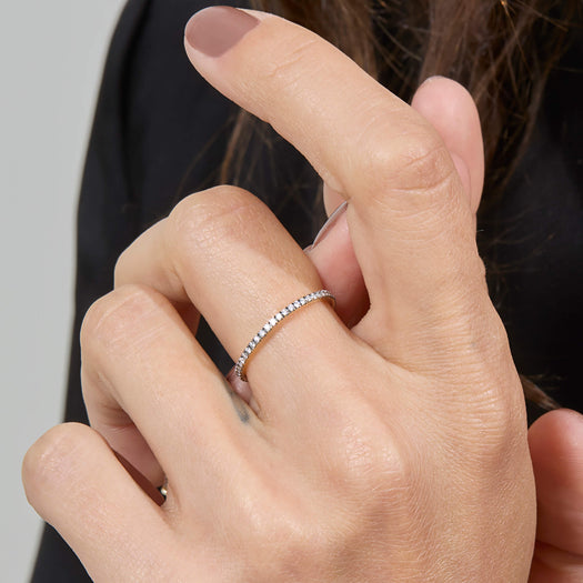 Stone And Strand Come Closer Eternity Ring