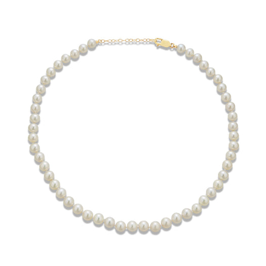 stone and strand Daily Pearl Choker