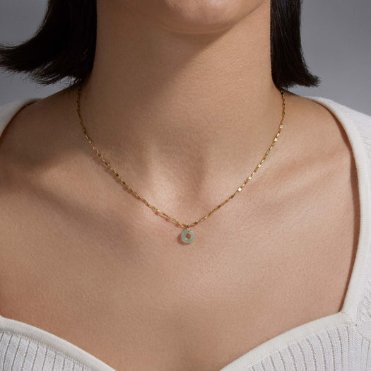 Stone And Strand Dainty Donut Aventurine Charm