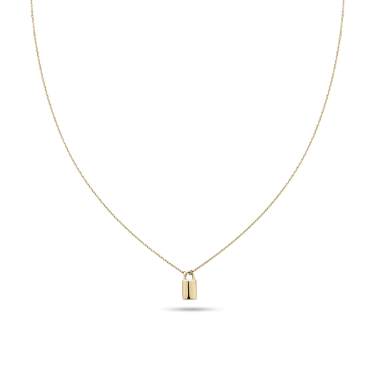Stone And Strand Dainty Little Lock Necklace