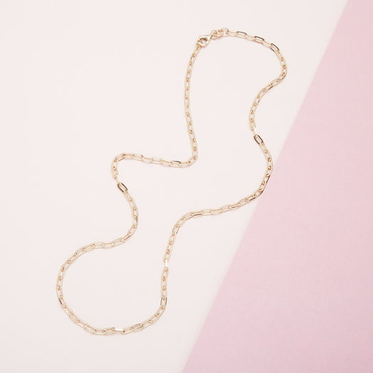 Stone And Strand Dainty Paperclip Necklace