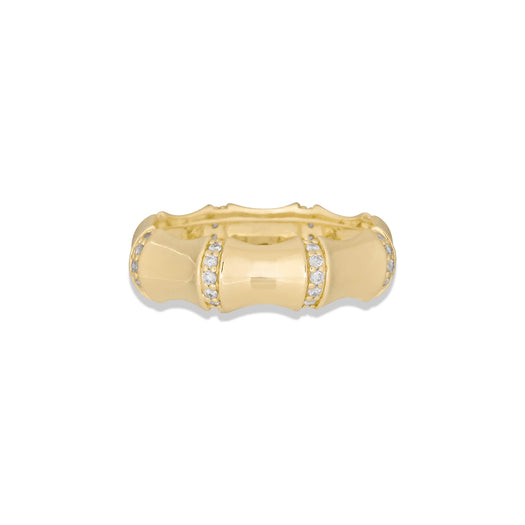 stone and strand Diamond Bamboo Resort Ring