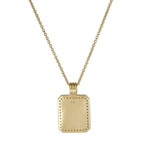 Stone And Strand Diamond Beekman Dog Tag Necklace