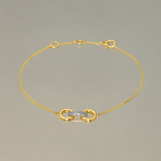 Stone And Strand Diamond Bridle Bracelet