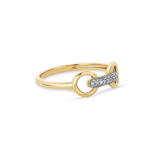 Stone And Strand Diamond Bridle Ring