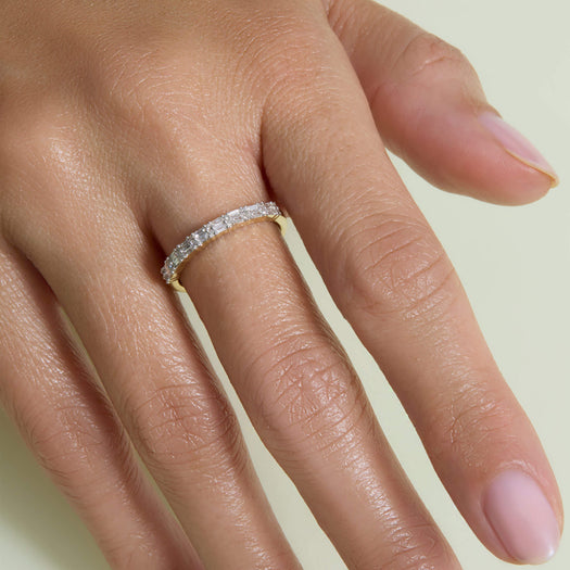 Stone And Strand Diamond Code Ring