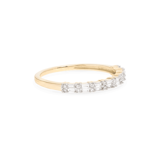 Stone And Strand Diamond Code Ring