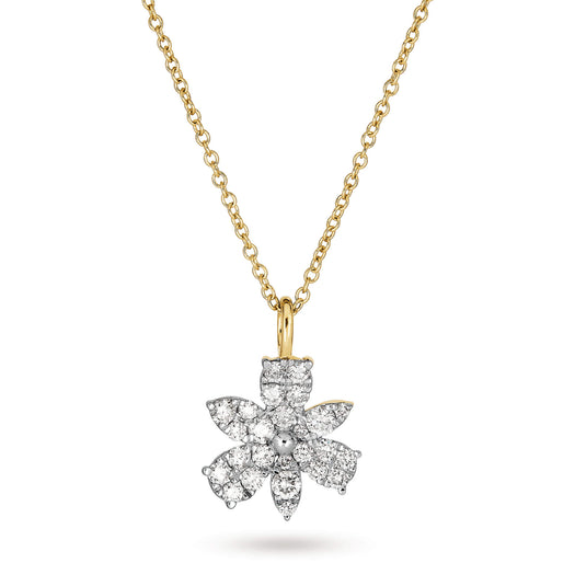 stone and strand Diamond Magnolia Necklace