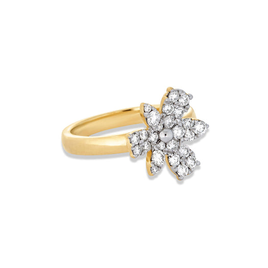 Stone And Strand Diamond Magnolia Ring