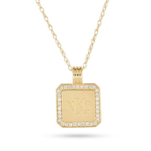 stone and strand Diamond Mitchell Necklace