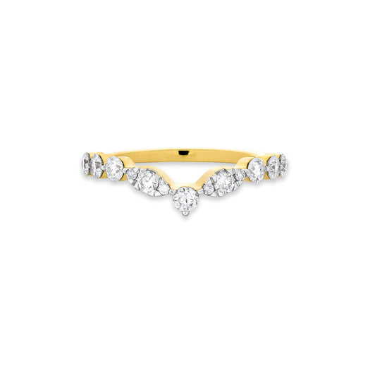 stone and strand Diamond Muses Tiara Band