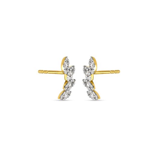 Stone And Strand Diamond Muses Tiara Studs