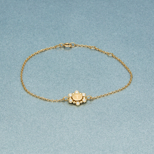 Stone And Strand Diamond Orbit Bracelet