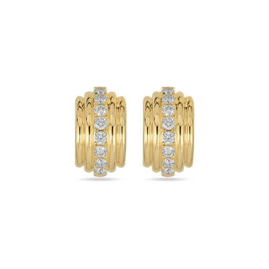 stone and strand Diamond Promenade Earrings