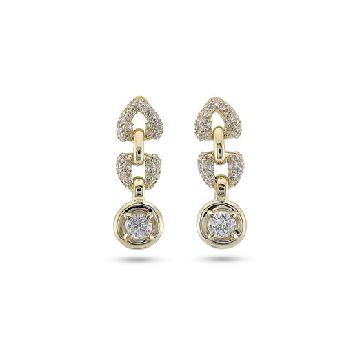 stone and strand Diamond Rossellini Earrings