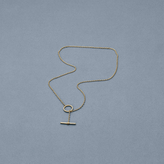 Stone And Strand Diamond Toggle Link Choker