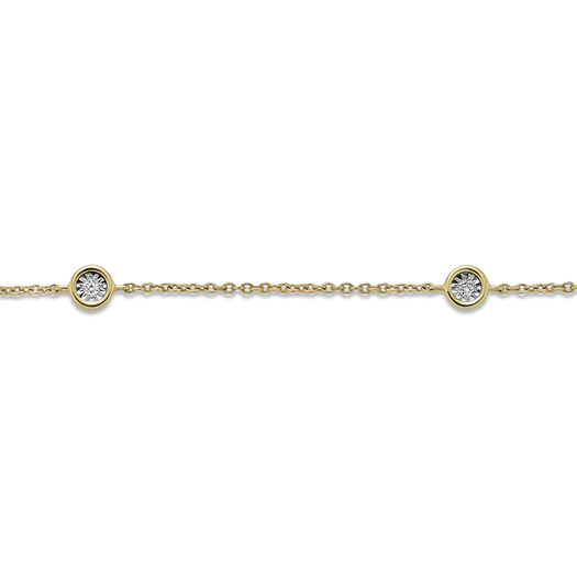 Stone And Strand Diamonds By The Dozen Anklet