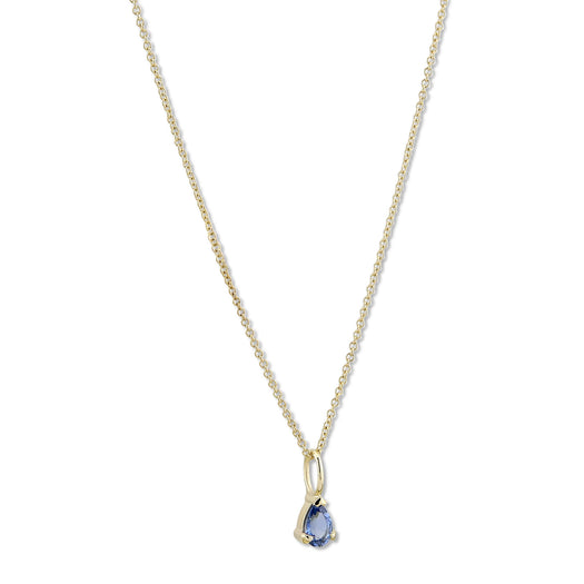 Stone And Strand Elegant Pear Birthstone Necklace